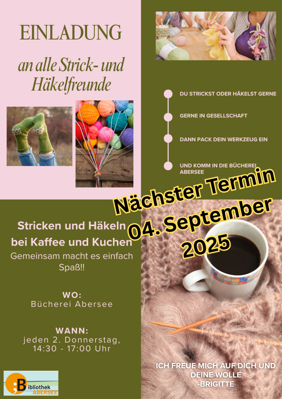 Strick- und Häkelnachmittag
