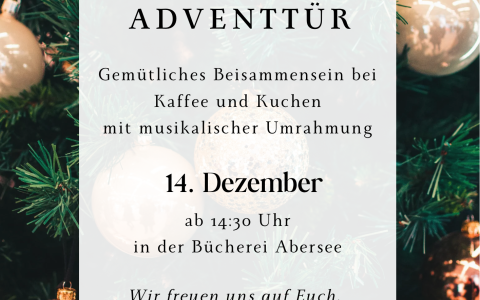 Offene Adventtür